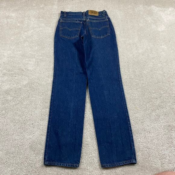 VTG Levi's Jeans Womens 27x30* 506 Student 80s USA Orange Tab Retro Western - Picture 1 of 10